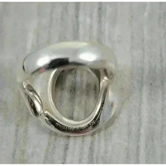 Tiffany & Co Sterling Silver Elsa Peretti Sevillana Ring Size 5.25 - Picture 10 of 10